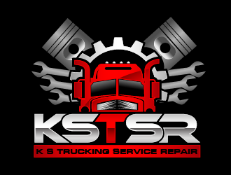 K S Trucking Service Repair logo design by THOR_