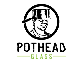 PotHead Glass logo design by jaize
