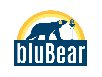 bluBear or blu Bear logo design by vinve