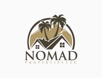 Nomad Properties LLC logo design by fortunato