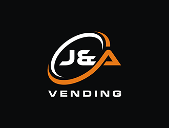 J & A Vending  logo design by checx