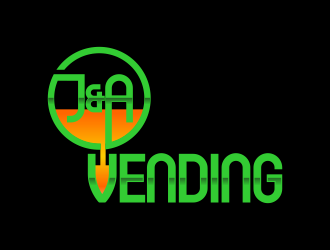 J & A Vending  logo design by qqdesigns