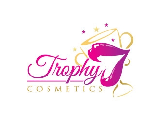 Trophy Cosmetics  logo design by Gaze