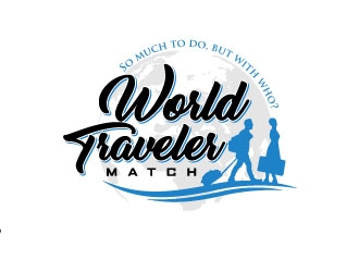World Traveler Match  logo design by daywalker