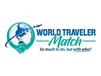 World Traveler Match  logo design by jaize