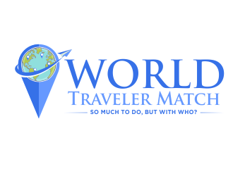 World Traveler Match  logo design by madjuberkarya