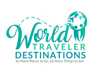 World Traveler Match  logo design by Roma
