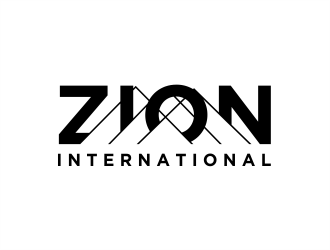 Zion International logo design by evdesign