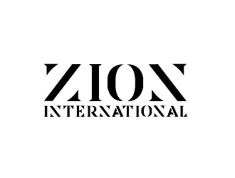 Zion International logo design by nexgen