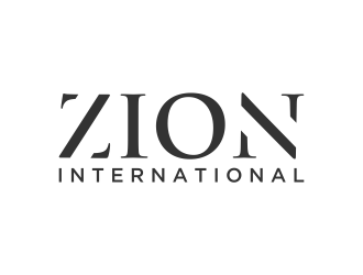 Zion International logo design by deddy