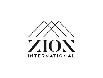 Zion International logo design by alby