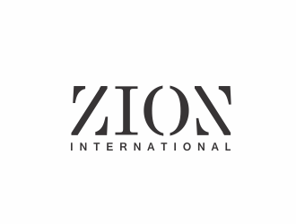 Zion International logo design by Louseven