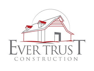 Ever Trust Construction LLC logo design by Gaze