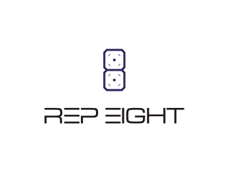 Rep eight logo design by enilno