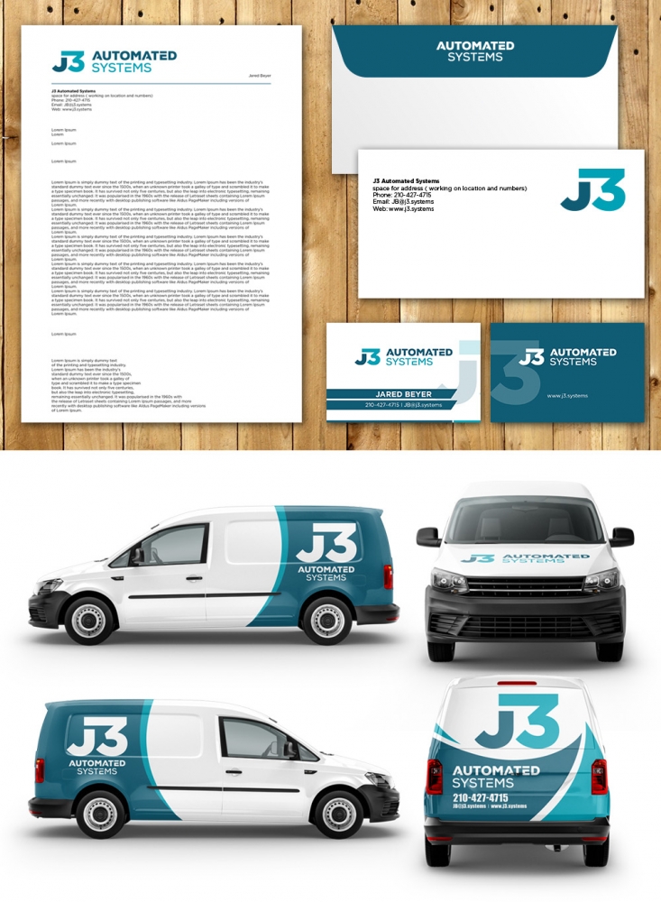 J3 Automated Systems logo design by torresace