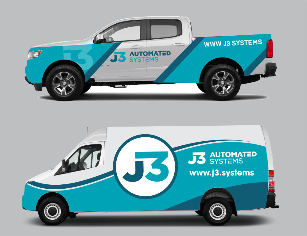 J3 Automated Systems logo design by Girly