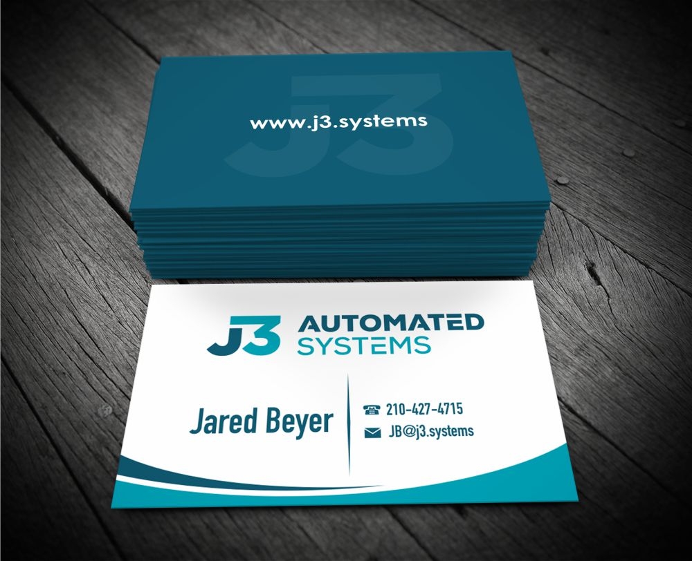 J3 Automated Systems logo design by Girly