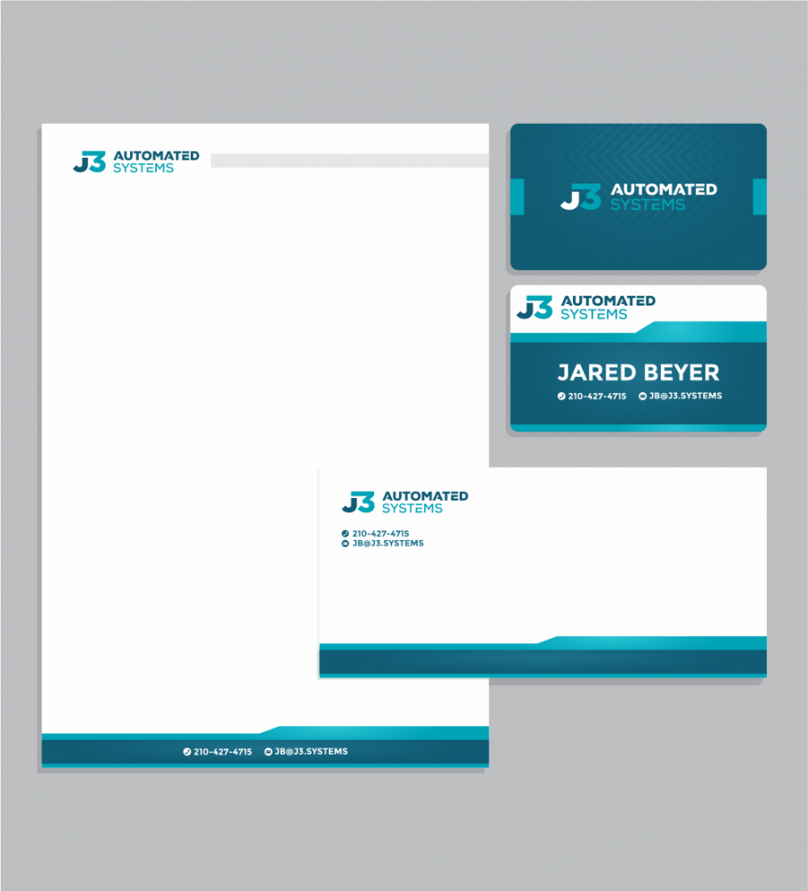 J3 Automated Systems logo design by mutafailan