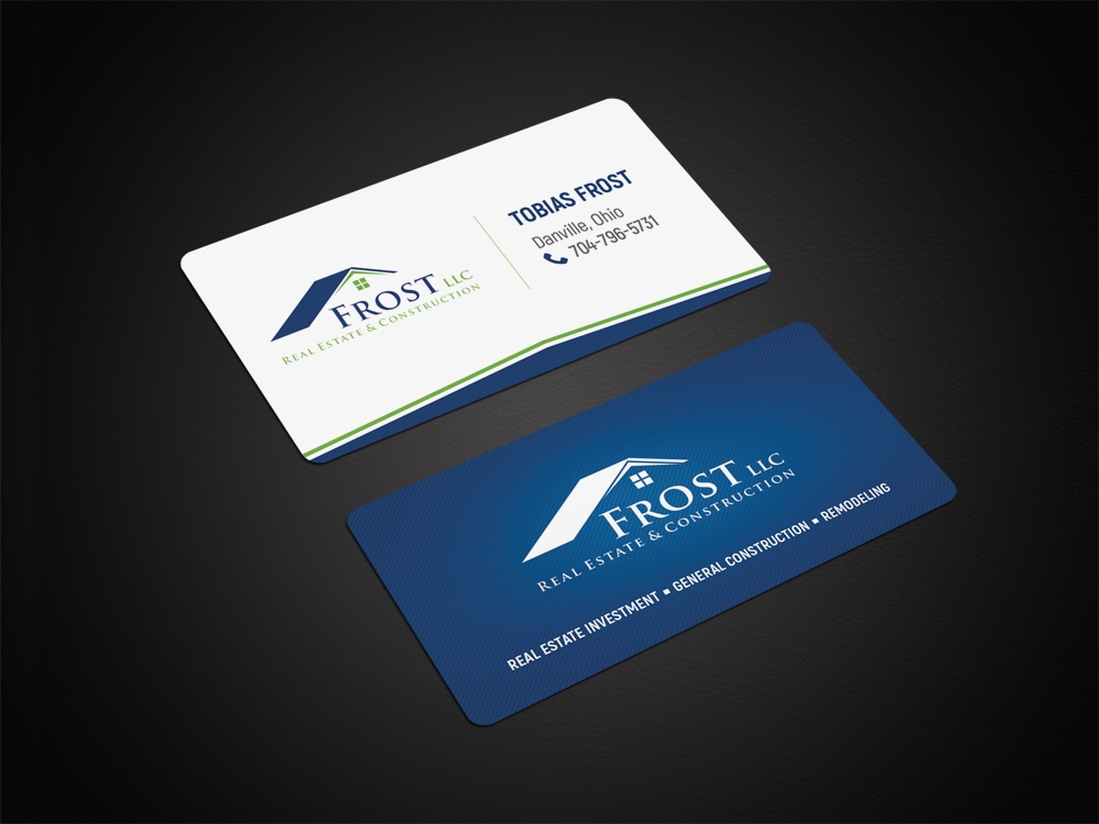 Frost Real Estate & Construction LLC Digital Design 48hourslogo