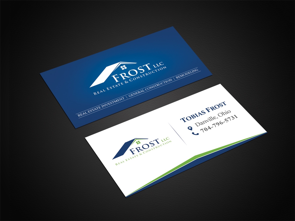 Frost Real Estate & Construction LLC logo design by aamir