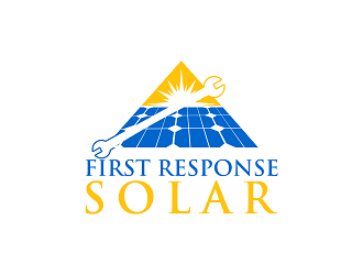 First Response Solar logo design by Republik