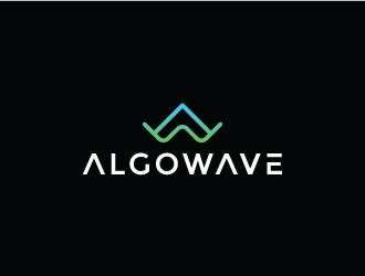 AlgoWave logo design by Kewin