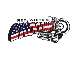 Red, White & Vroom logo design by WRDY