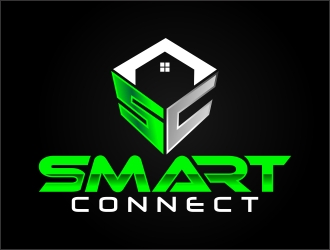 Smart Connect logo design by xteel