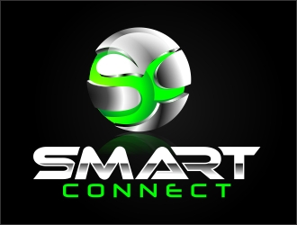 Smart Connect logo design by xteel