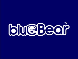 bluBear or blu Bear logo design by sengkuni08