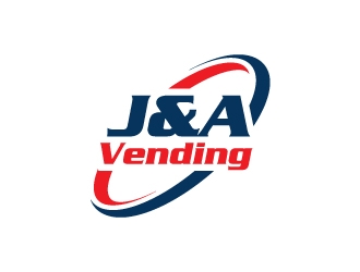 J & A Vending  logo design by zakdesign700