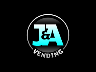 J & A Vending  logo design by ekitessar