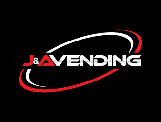J & A Vending  logo design by bluespix