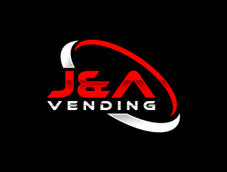 J & A Vending  logo design by imagine