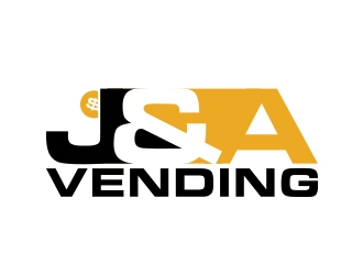 J & A Vending  logo design by MarkindDesign