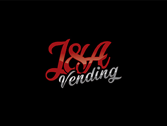 J & A Vending  logo design by Suvendu