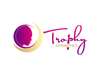 Trophy Cosmetics  logo design by torresace