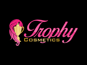 Trophy Cosmetics  logo design by fastsev