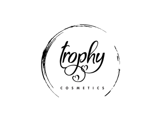 Trophy Cosmetics  logo design by MariusCC