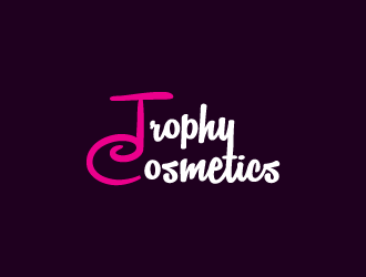 Trophy Cosmetics  logo design by RedAttireDesigns