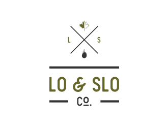 Lo & Slo Co. logo design by Gravity