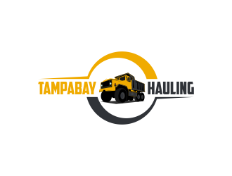 Tampabay hauling  logo design by Kruger