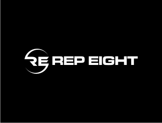 Rep eight logo design by BintangDesign