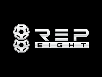 Rep eight logo design by haidar