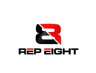 Rep eight logo design by amar_mboiss