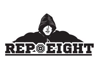 Rep eight logo design by LogoInvent
