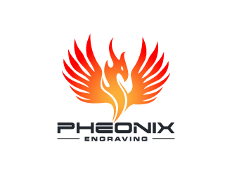 Phoenix Engraving logo design by shadowfax