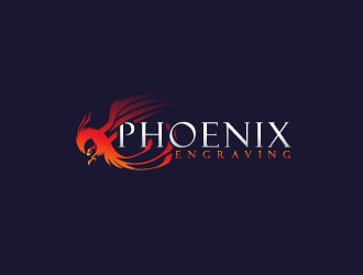 Phoenix Engraving logo design by fantastic4