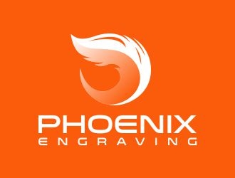 Phoenix Engraving logo design by AisRafa