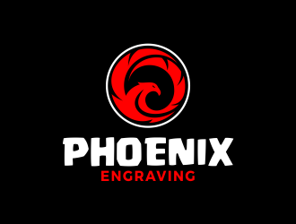 Phoenix Engraving logo design by SmartTaste